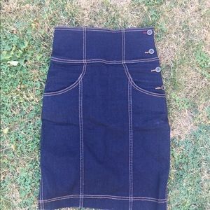 Ted Baker Vintage Jean pencil skirt high wasted 2